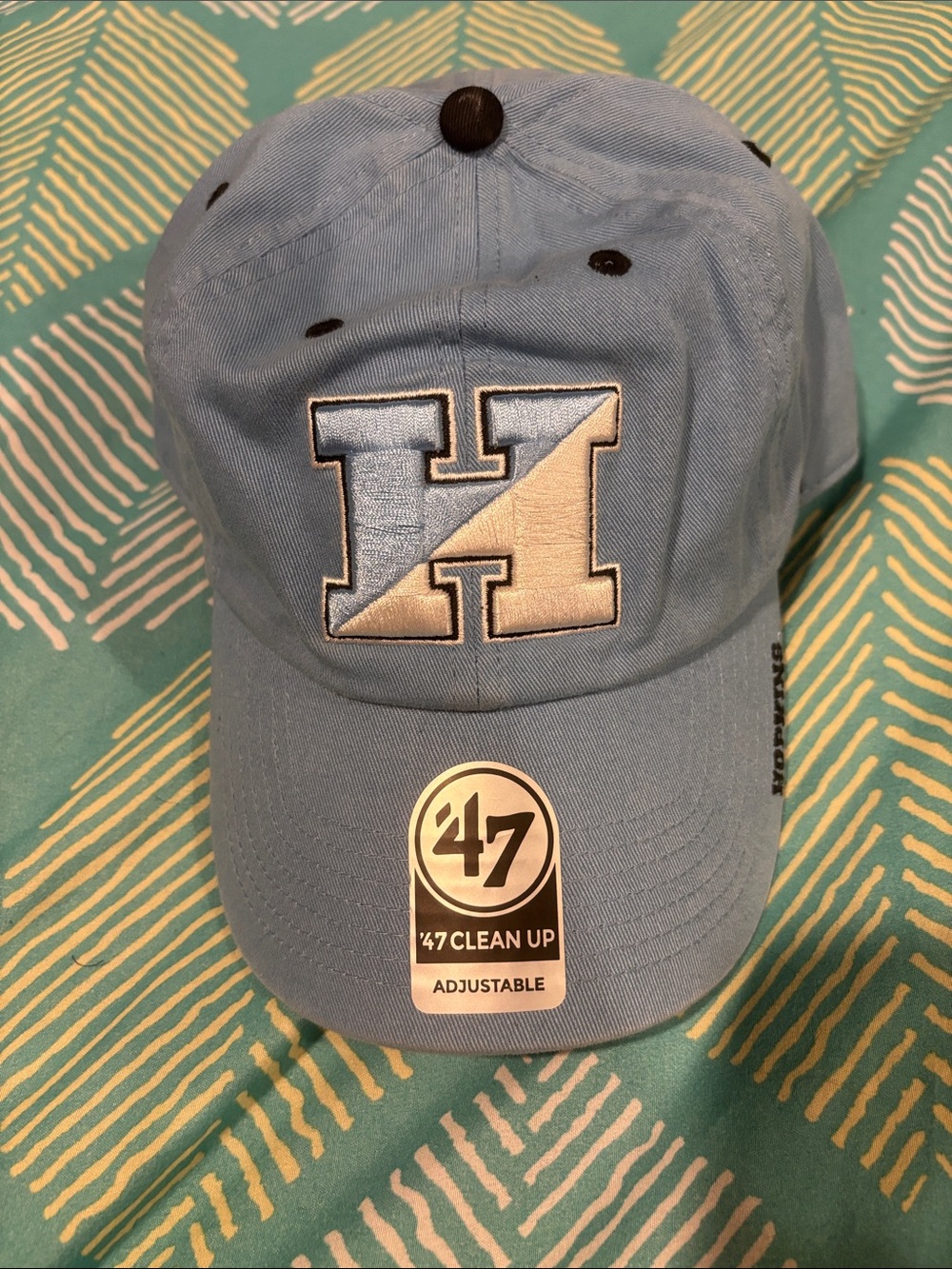 '47 Clean Up Light Blue Baseball Cap  Johns Hopkins Blue Jays